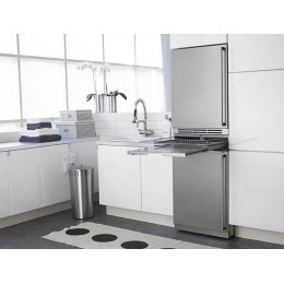 HDB1152 W выдвижная полка с корзиной для белья