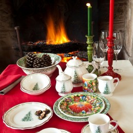 Кружка Gien, Рождество 2011 25 мл., H 9,5 см.