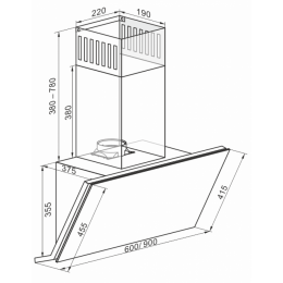 Вытяжка Kaiser AT6430F Eco