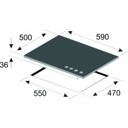 Встраиваемая газовая поверхность KAISER KG 6325 ElfEm Turbo