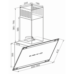 Вытяжка Kaiser AT 6445 ElfADEco