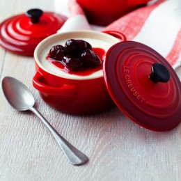 Le Creuset Кокотница 10 см, 200 мл, цвет вишня
