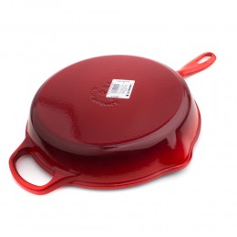 Le Creuset Сковорода глубокая 26 см, чугун, цвет вишня