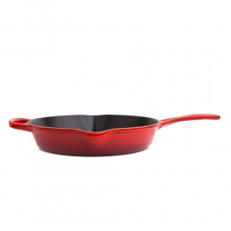 Le Creuset Сковорода глубокая 26 см, чугун, цвет вишня