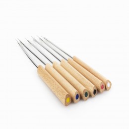 Le Creuset Набор для фондю чугун, черн мат 