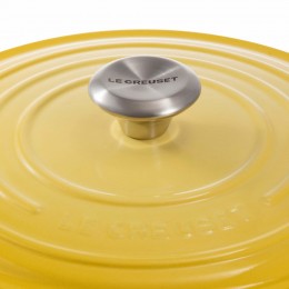 Le Creuset Кастрюля круглая 24 см, 4,2 л, чугун, желтый