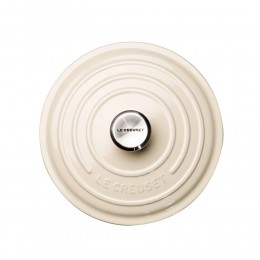 Le Creuset Кастрюля круглая для запекания 28 см, чугун, цвет жемчужный