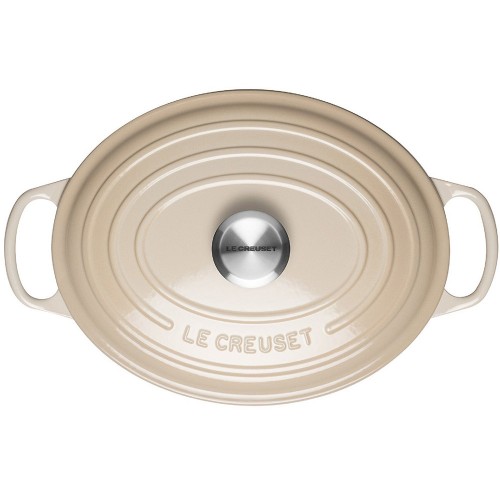 Le Creuset Кастрюля овальная для запекания 31 см, чугун, цвет жемчужный