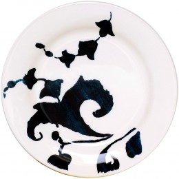 Набор тарелок для канапе Gien, Индиго, 4 шт., 16,5 см.фаянс