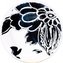 Набор тарелок для канапе Gien, Индиго, 4 шт., 16,5 см.фаянс