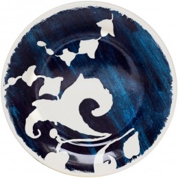 Набор тарелок для канапе Gien, Индиго, 4 шт., 16,5 см.фаянс