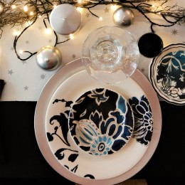 Тарелка пирожковая Gien, Индиго, 12,8 см.фаянс