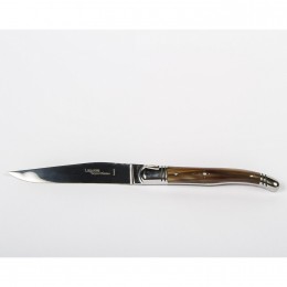 Приборы Goyon-Chazeau 1600223-2 набор 12 предметов Лагьоль, рукоятки из темного рога, в дубовой коробке