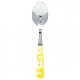 Ложка столовая, Цветы Тиаре, цвет желтый