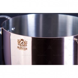 Кастрюля с крышкой из нержавеющей стали De Buyer Прима Матера 6242.20