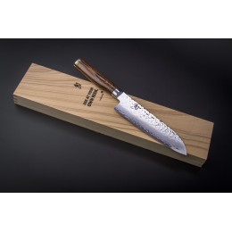 Hож Santoku KAI, Шун Премьер, лезвие 7.0"/ 18 см., pукоятка 12 см.