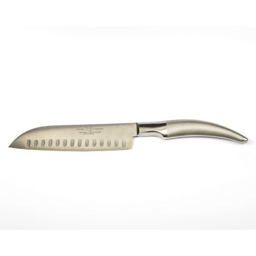 Нож Сантоку Goyon Chazeau, Сталь, Тьер 18 см., рукоятка сталь
