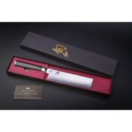 Нож Накири (Nakiri) KAI, Шун Классик, лезвие 6,5" / 16,5 см., pукоятка 12,2 см.