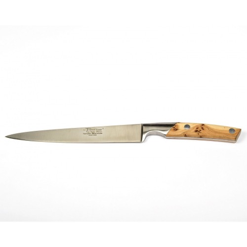 Приборы Goyon-Chazeau серия Можжевельник 875838 нож для ломтиков Тьер 20 см., рукоятка можжевельник, карт. Коробка