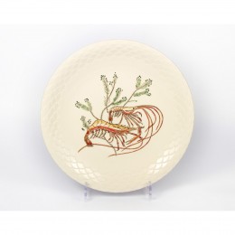 Тарелка обеденная Gien, Ракообразные, (креветка), 26 см.