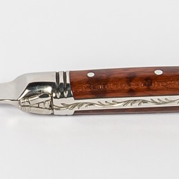 Набор для сервировки рыбы Goyon-Chazeau, Можжевельник, рукоятки из можжевельника, в дубовой коробке