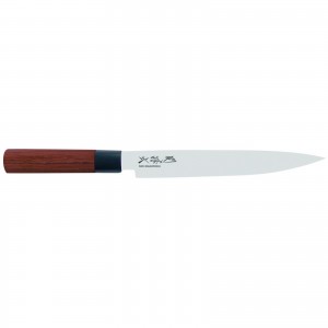 Нож для нарезки KAI, Магороку Красное дерево, лезвие 8,0"/ 20 см., pукоятка красное дерево 12 см.