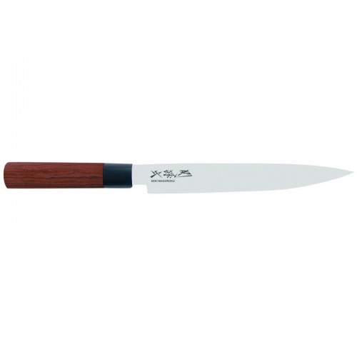 Нож для нарезки KAI, Магороку Красное дерево, лезвие 8,0"/ 20 см., pукоятка красное дерево 12 см.