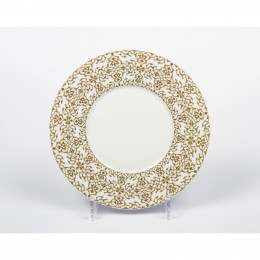 Тарелка десертная J.Seignolles, Альгамбра, золотой, 22,5 см.