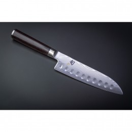 Нож Сантоку двояковогнутая заточка KAI, Шун Классик лезвие 7.0* / 18 см., pукоятка 12,2 см.