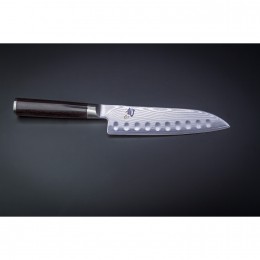 Нож Сантоку двояковогнутая заточка KAI, Шун Классик лезвие 7.0* / 18 см., pукоятка 12,2 см.