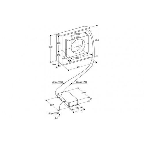 Комплект рециркуляции для вытяжки Gaggenau AR401142