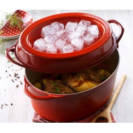 Le Creuset Дофу круглая, 26 см, чугун, вишня