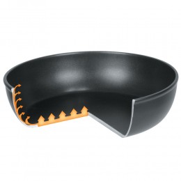 Сковорода с антипригарным покрытием, Куквэй ONE, 28 см, CWONEP28, CRISTEL