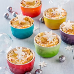 Le Creuset Набор кокотниц, 2шт, каменная керамика цвет: оранжевая лава