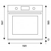 Духовой шкаф Bertazzoni F6011MODVTN