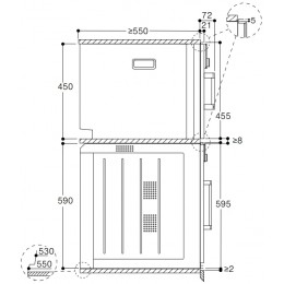  Духовой шкаф  GAGGENAU BSP260111