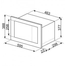 Микроволновая печь Smeg FMI017X