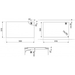 Варочная поверхность Smeg SIA1963D