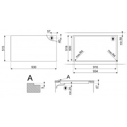 Варочная поверхность Smeg SIA1963D