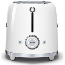 Тостер на 2 ломтика Smeg TSF01WHEU
