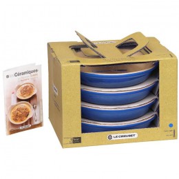 Le Creuset Набор тарелок крем-брюле, марсель