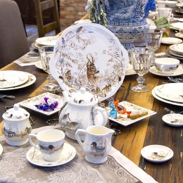 Блюдо для пасты Gien, Охота, 31 см.