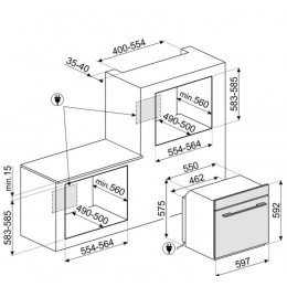 Духовой шкаф Smeg SF6101TVNO