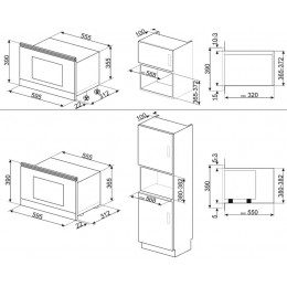 Духовой шкаф Smeg MP822PO