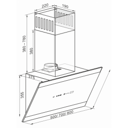 Вытяжка Kaiser AT-8435 Eco