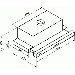 ВСТРАИВАЕМАЯ ВЫТЯЖКА KAISER EA 644 ElfEm Eco