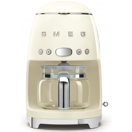SMEG DCF02CREU Стиль 50-х г.г. Капельная кофеварка кремовый