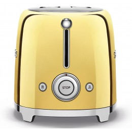 Тостер Smeg TSF01GOEU Стиль 50-х г.г. золото