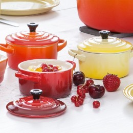 Le Creuset Кокотница 10 см, желтый