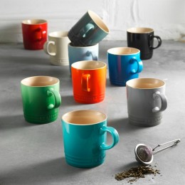 Le Creuset Кружка каппуччино 200мл, каменная керамика, цвет оранжевая лава